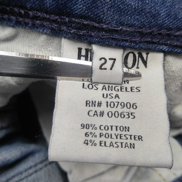 Hudson Beth Baby Bootcut Jean 27 Stretch Flap C412 - Picture 5 of 6